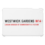 Westwick Gardens  iPad Mini Cases