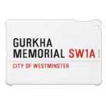 gurkha memorial  iPad Mini Cases