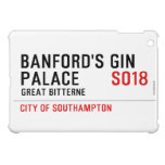 Banford's Gin  Palace  iPad Mini Cases