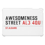 awesomeness street  iPad Mini Cases