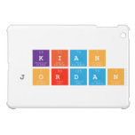 kian 
 jordan  iPad Mini Cases