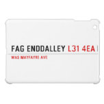 FAG ENdDALLEY  iPad Mini Cases
