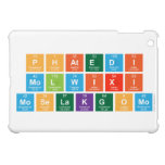 PHATEDI 
 MOLWIXI 
 MOSELAKGOMO   iPad Mini Cases