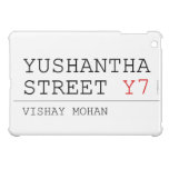 Yushantha  Street  iPad Mini Cases