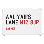 Aaliyah's  Lane  iPad Mini Cases