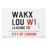 WAKX LOU  iPad Mini Cases