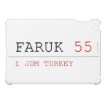 FARUK  iPad Mini Cases