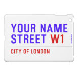 Your Name Street  iPad Mini Cases