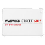 Warwick Street  iPad Mini Cases