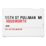 55th st pullman  mi   iPad Mini Cases