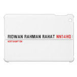 Ridwan Rahman Rahat  iPad Mini Cases