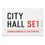 CITY HALL  iPad Mini Cases