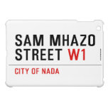 Sam Mhazo Street  iPad Mini Cases
