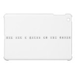 Think like a proton and stay positive  iPad Mini Cases