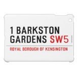 1 barkston gardens  iPad Mini Cases