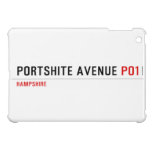 Portshite Avenue  iPad Mini Cases