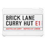 Brick Lane  Curry Hut  iPad Mini Cases