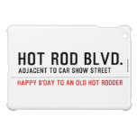 Hot Rod Blvd.  iPad Mini Cases