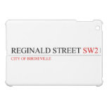 Reginald street  iPad Mini Cases