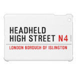 Headheld High Street  iPad Mini Cases