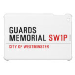 guards memorial  iPad Mini Cases