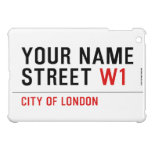 Your Name Street  iPad Mini Cases