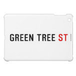 Green Tree  iPad Mini Cases
