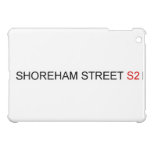 SHOREHAM STREET  iPad Mini Cases