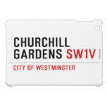 churchill gardens  iPad Mini Cases
