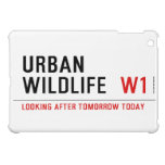 URBAN WILDLIFE   iPad Mini Cases
