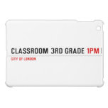 Classroom 3rd grade  iPad Mini Cases