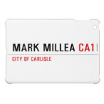 Mark millea  iPad Mini Cases