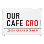our cafe  iPad Mini Cases