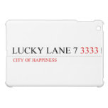 Lucky Lane 7  iPad Mini Cases