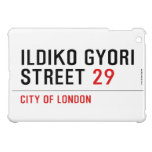 Ildiko Gyori Street  iPad Mini Cases