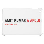 Amit kumar  iPad Mini Cases