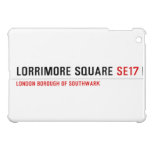 Lorrimore Square  iPad Mini Cases