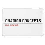 Onadion Concepts  iPad Mini Cases
