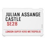 JULIAN ASSANGE CASTLE    iPad Mini Cases