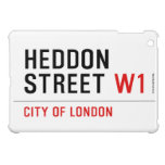 HEDDON STREET  iPad Mini Cases