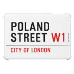 Poland Street  iPad Mini Cases