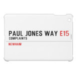 Paul Jones Way  iPad Mini Cases