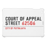 COURT OF APPEAL STREET  iPad Mini Cases