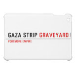 GAZA STRIP  iPad Mini Cases