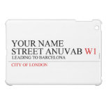 Your Name Street anuvab  iPad Mini Cases