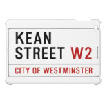KEAN street  iPad Mini Cases