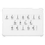 Periodic
 Table
 Writer  iPad Mini Cases