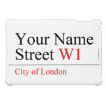 Your Name Street  iPad Mini Cases