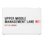 Upper Middle Management Lane  iPad Mini Cases