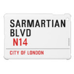 sarmartian blvd   iPad Mini Cases